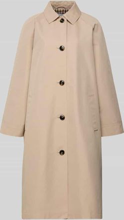 Jake*s Trenchcoat mit Knopfleiste in Ecru, Gr&ouml;&szlig;e 32