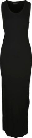 Balenciaga Long Jersey Dress with Pockets
