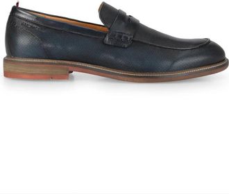 Ambitious Schoenen, Heren, Blauw, 44 EU, Leren Loafer