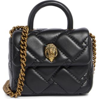 Kurt Geiger Micro Kensington Quilted Bag in Black at Nordstrom Rack