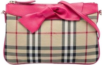 Burberry Borsa Pre-owned Peyton Cross Body - - Pre-owned - Donna - Beige - ONE SIZE
