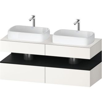 Duravit Qatego Consola Mueble Bajo Lavabo, 2 Extensiones, 2 - Duravit