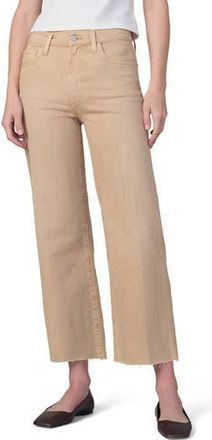 Joe's The Blake Raw Hem High Waist Ankle Wide Leg Jeans in Ginger Root at Nordstrom Rack, Size 30
