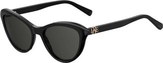 Love Moschino MOL015/S 807/IR Womens Sunglasses Black Size 53