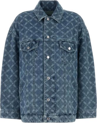 Michael Michael Kors Giacca denim con stampa - Blu
