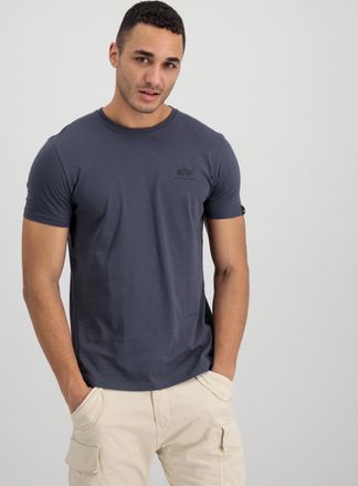 Alpha Industries T-Shirt ALPHA INDUSTRIES Backprint T-Shirt, Herren, Gr. XXL, schwarz (grauschwarz, schwarz), Obermaterial: 100% Baumwolle, Shirts T-Shirt