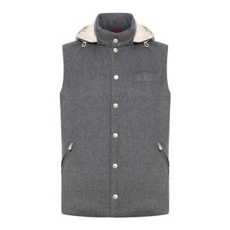Brunello Cucinelli Hombre, Chaquetas, Gris, Talla: M