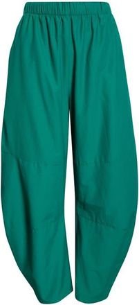 Free People FP Movement Game Day High Rise Barrel Leg Pants in Green Glow at Nordstrom, Size Small