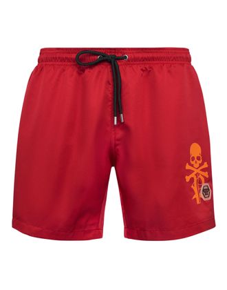 Philipp Plein Zwembroek Skull&Bones