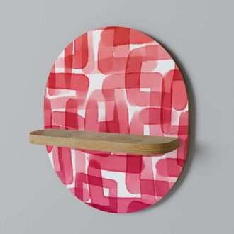 OEM Cubismo Caleidosc&oacute;pico Estante Ovalado