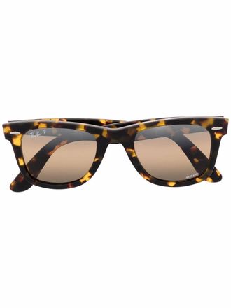 Ray-Ban Occhiali da sole Wayfarer con effetto tartarugato - Marrone