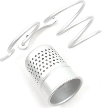 OEM Organizador De Almacenamiento Para Secador De Pelo, Color Plata, Para Montaje En Pared
