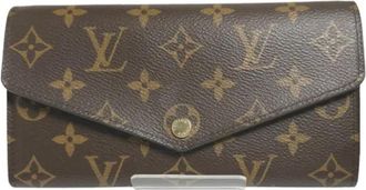 Louis Vuitton Pre-owned Canvas wallets - Dames - Vintage Accessoires - Bruin - ONE Size - Vintage