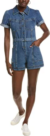 Saltwater Luxe Denim Romper