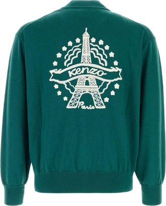 Kenzo Wool Sweater - Green