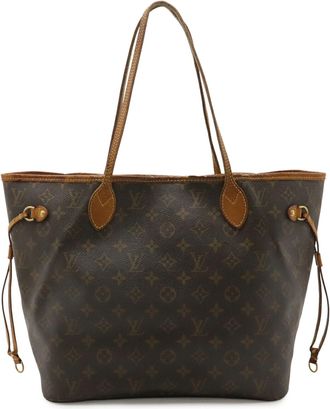 Louis Vuitton Brown Monogram Shoulder Bag Tote Bag (Pre-Owned)