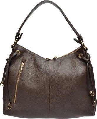 Isabella Rhea Bordeauxrood Rundleer Tas