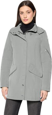 Gil Bret Outdoorjacke GIL BRET, Damen, Gr. 36, saliva, Web, Obermaterial: 100% Polyester, unifarben, regular fit normal, Jacken Outdoorjacke, mit Kapuze