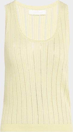 Sablyn Juna Scoop-Neck Tank Top