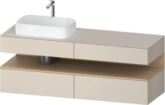 Duravit Duravit Qatego Consola Mueble Bajo Lavabo, 2 Extensiones, 2