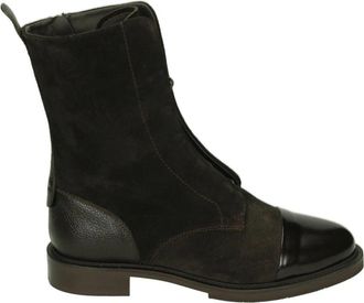 Pertini 252W33121D1 Veterschoenen - Dames - Veterlaarzen - Bruin - 37 EU - Leer - Schoenen