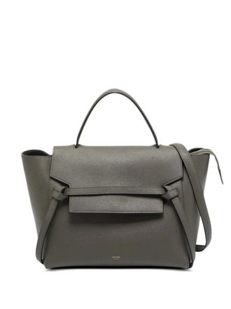 Celine Belt leather tote bag - Grey