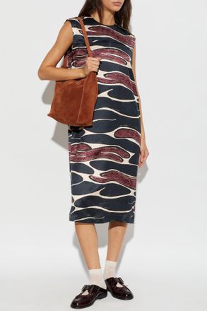 Marni Sleeveless Dress, Womens, Multicolour