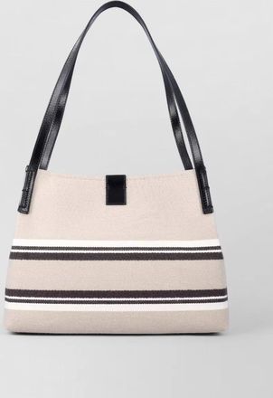 Balmain release small canvas leather shopper bag