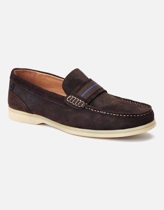 base Mens Drum Mens Loafer - Brown - Size: 10