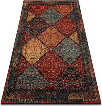 RugsX Wool carpet POLONIA Astoria oriental, ethnic ruby red 200x300 cm