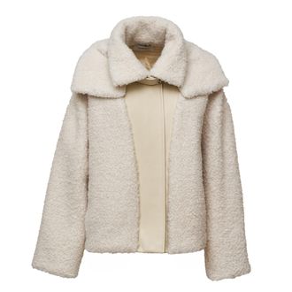 Sportmax Filtro Short Faux Fur Jacket