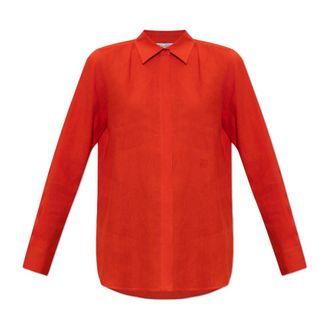 Max Mara Shirts, female, Red, Size: 2XS Falasco Shirt