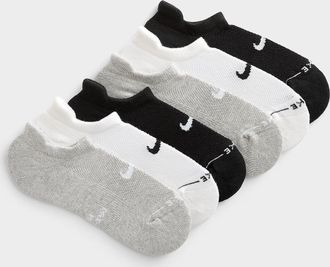 Nike Womens Everyday Elevated ped socks 6-pack