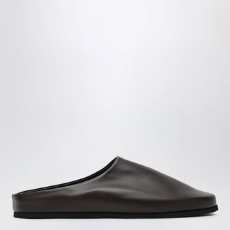 Dear Frances Mule Vico in pelle color espresso