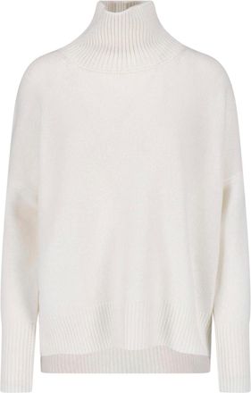 Lisa Yang High Ribbed Turtleneck Relaxed Knit Sweater