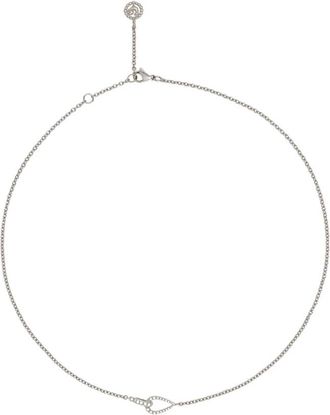 CHANTECLER Gouden Ketting Accessoire - Diamant CT 0-12 NR 25 - Dames - Kettingen - Grijs - ONE Size - Accessoires