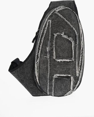 Diesel Denim Backpack With Maxi Monogram size One Size