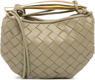Bottega Veneta Pre-owned Bottega Veneta Baby Lambskin Intrecciato Sardine 3UV545ORKWNAHWWM