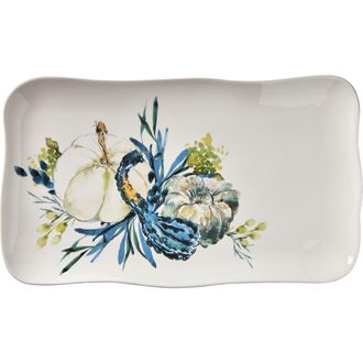 Tag Autumn Botanical Rectangular Serving Platter Multicolor in Multicolored at Nordstrom