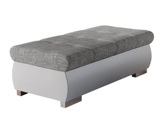 Mirjan24 Mobilier1 - Banco Acolchado Comfivo 123, Soft 017 + Lawa 05, 39x60x120cm, Di&aacute;metro: 0, Cuero Ecol&oacute;gico + Tapiz, Patas: Metal, 0