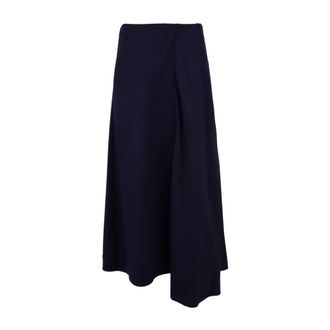 Aspesi Ws 04 G461 Rok - Dames - Midirokken - Blauw - L - Rokken