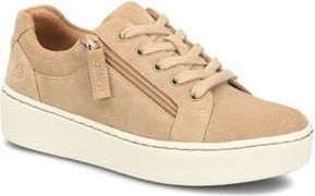 B&oslash;rn Moxie Zip Sneaker in Taupe Suede at Nordstrom Rack, Size 7.5