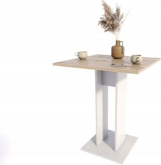 OEM Tavolo Da Cucina Per La Cucina Sala Da Pranzo Tavolo Da Bar Jula 70 X 70 Artisan White