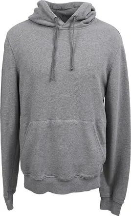Prada Hoodie Sweater in Grey Cotton