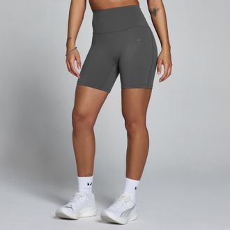 MyProtein Short de cintura alta Tempo para mujer de MP - Gris oscuro - XS