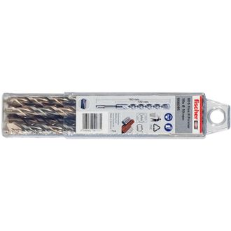 Fischer 10x Broca Percutora Sds Plus Ii Pointer 12/150/210 Qp - 531869