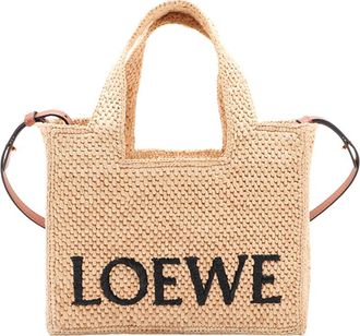 Loewe Pre-owned Loewe Small Raffia Font Tote Ladies M7IE24INH93KIU1U