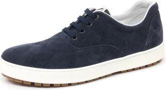 Hogan H242 Scarpa Allacciata - Heren - Sneakers - Blauw - 40 EU - Leer - Schoenen
