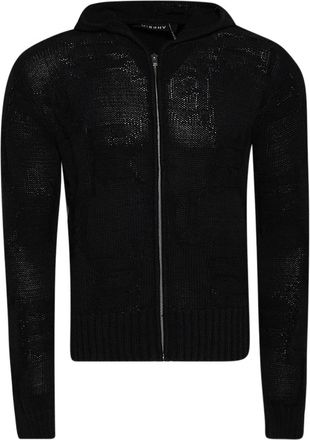 Misbhv Felpa con cappuccio e zip - Nero