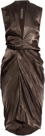 Rick Owens Kleedjes - Dames - Feestkleedjes - Bruin - M - Kleedjes